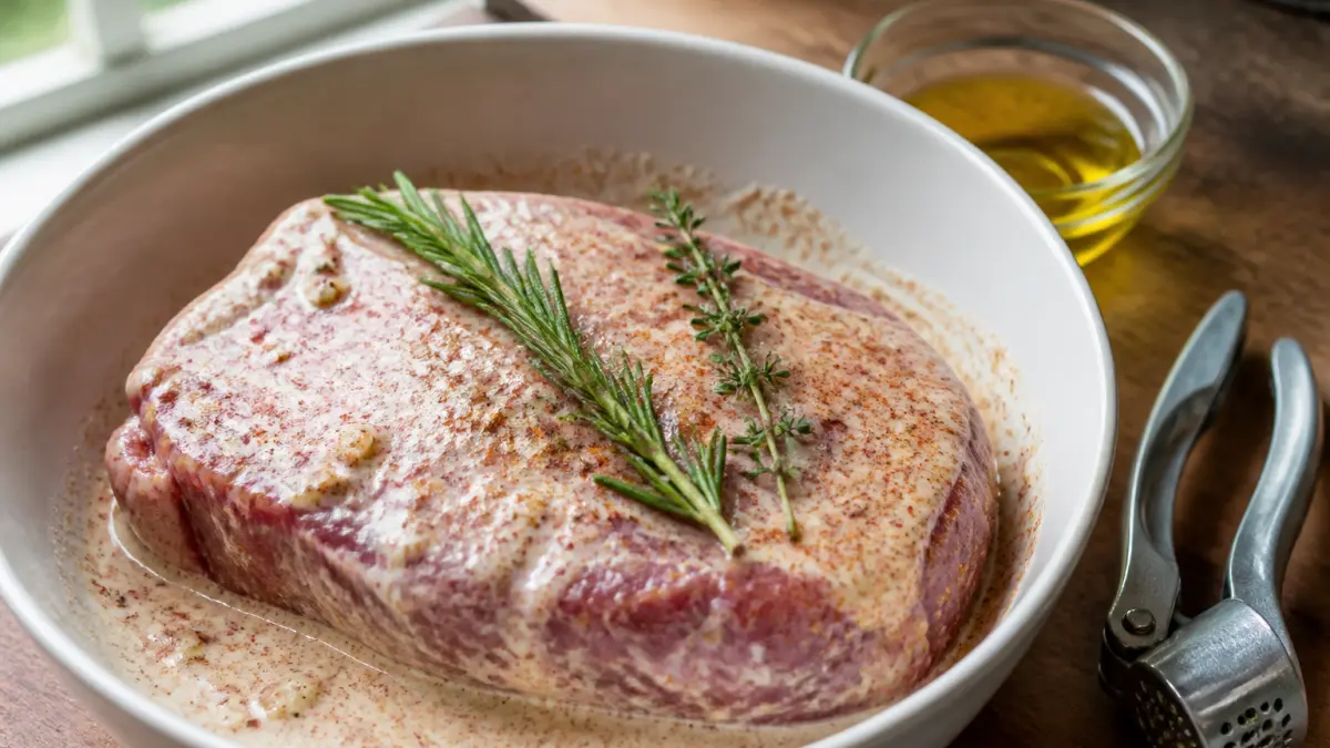 Côte de bœuf au yaourt : la marinade qui la rend incroyablement tendre
