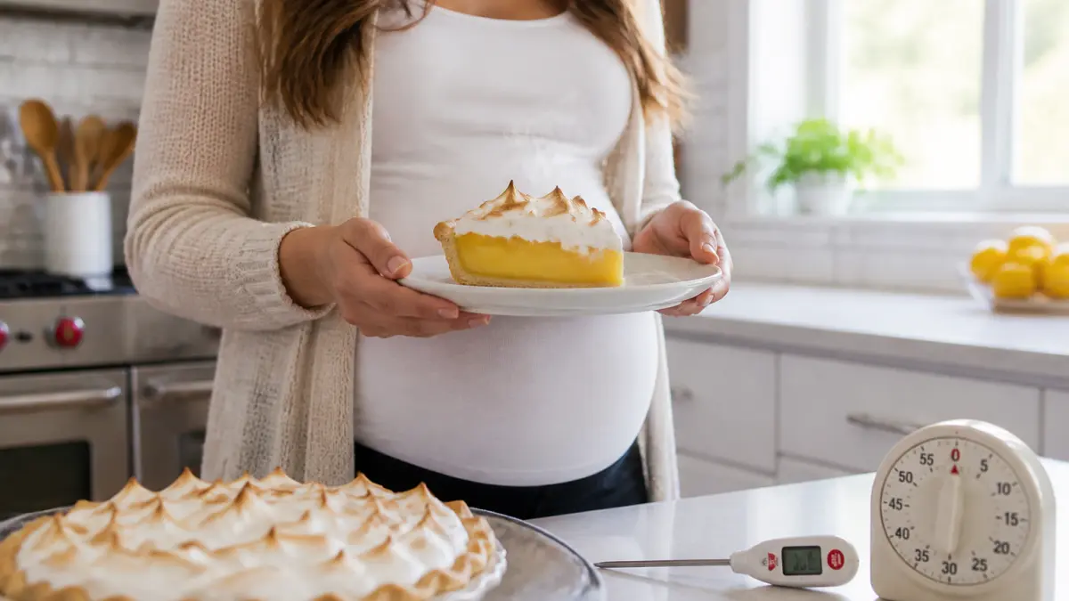 Tarte citron meringuée enceinte : les précautions à prendre