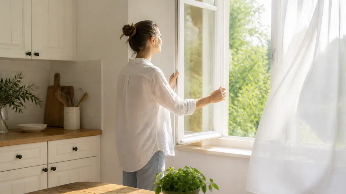Cuisine saine et aérée : les astuces pour un intérieur qui respire
