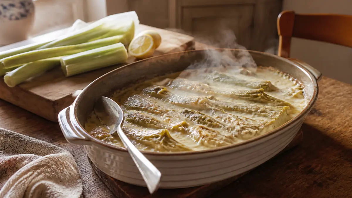Gratin de cardons au roux : la recette traditionnelle