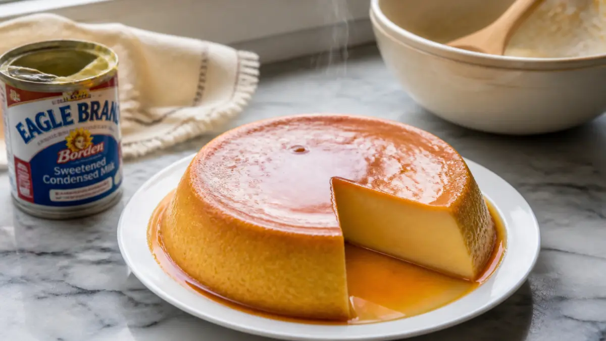 Flan au lait concentré : la recette qui a bluffé mes enfants