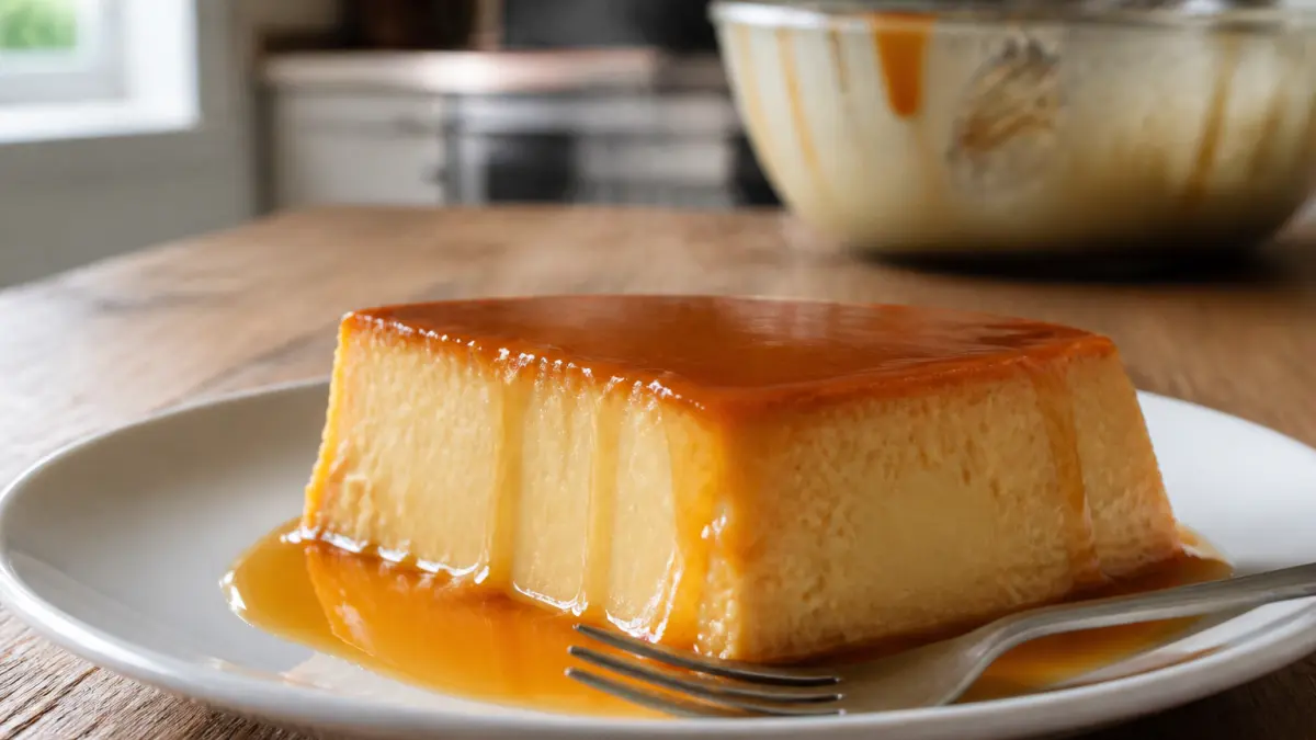 Flan au lait concentré : la recette qui a bluffé mes enfants