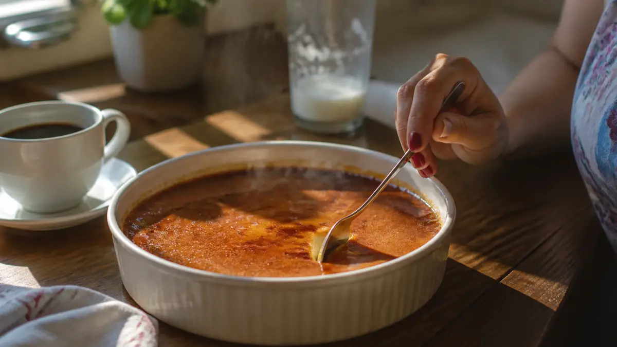 Flan au lait concentré : la recette qui a bluffé mes enfants
