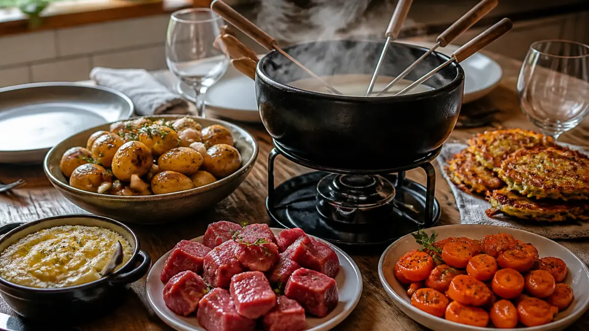 Accompagnement fondue bourguignonne : 5 idées simples et savoureuses
