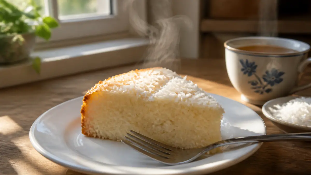 Gâteau au lait de coco moelleux : la recette simple qui marche