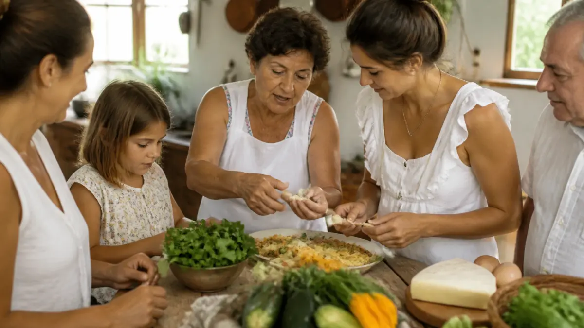 Comment un plat traditionnel trouve-t-il sa place dans la cuisine familiale ?