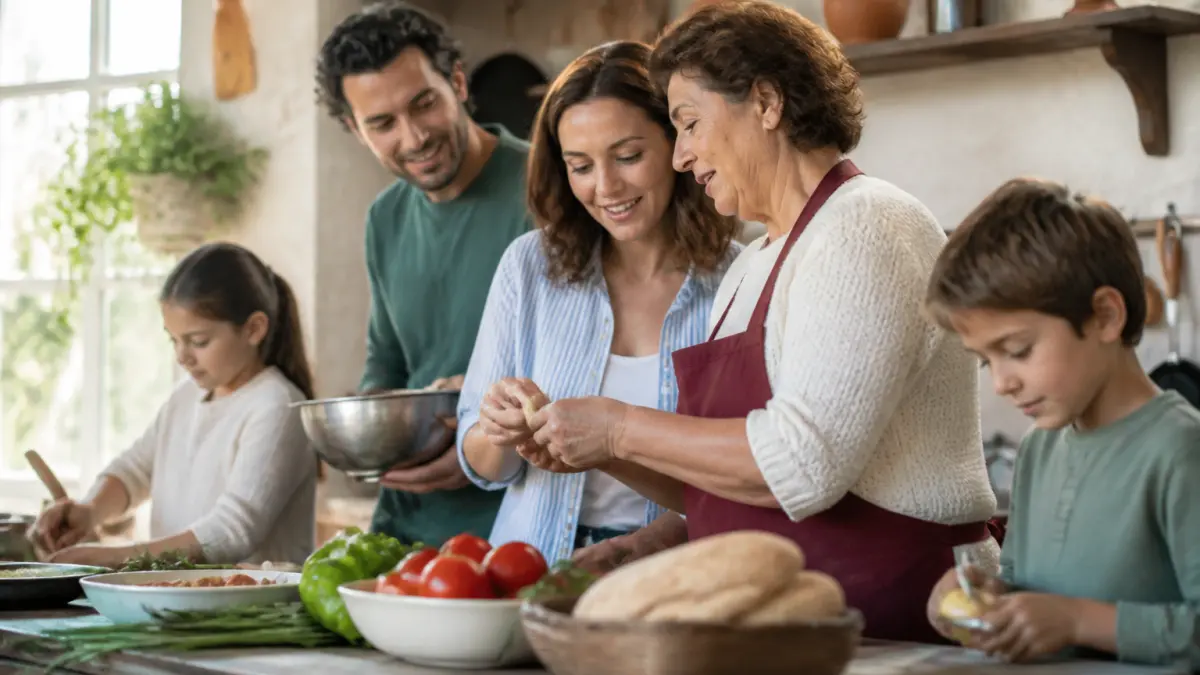 Comment un plat traditionnel trouve-t-il sa place dans la cuisine familiale ?