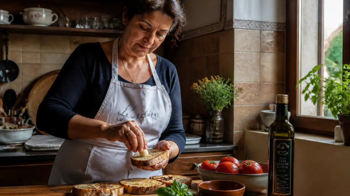 Comment distinguer une authentique bruschetta italienne ?