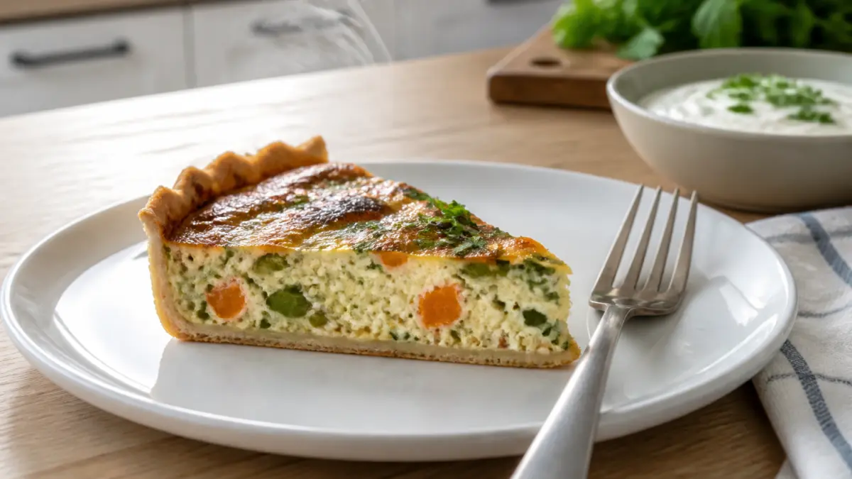 Quiche sans crème : légère et tout aussi gourmande