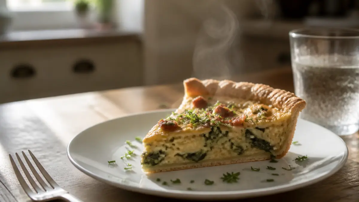 Quiche sans crème : légère et tout aussi gourmande
