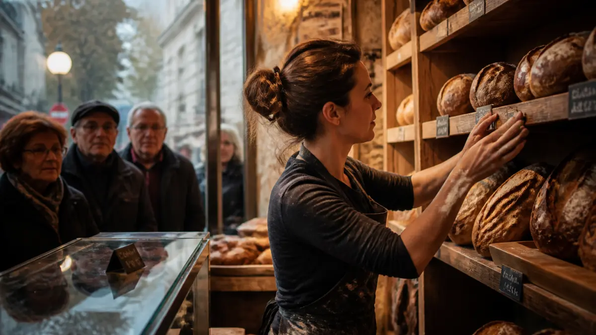 Comment distinguer un authentique pain artisanal dans une boulangerie française ?