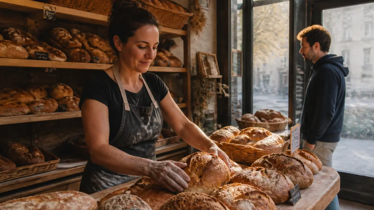 Comment distinguer un authentique pain artisanal dans une boulangerie française ?
