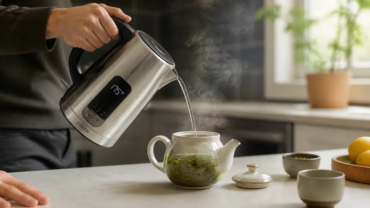 Bouilloire à température réglable : l'outil indispensable pour un thé parfait
