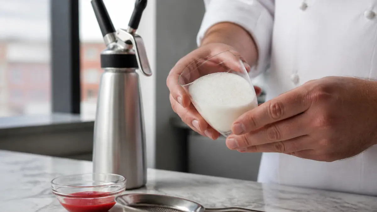 Espuma au siphon : la technique pour des mousses légères comme un nuage