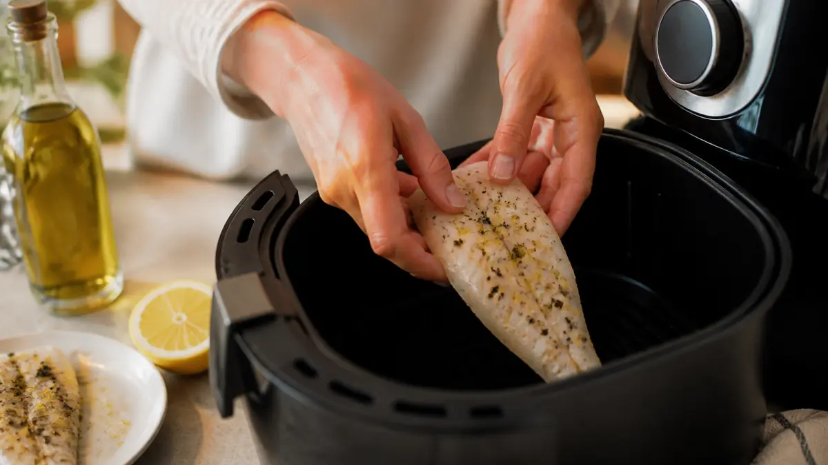 Filet de merlan à l'air fryer : la méthode pour une cuisson réussie