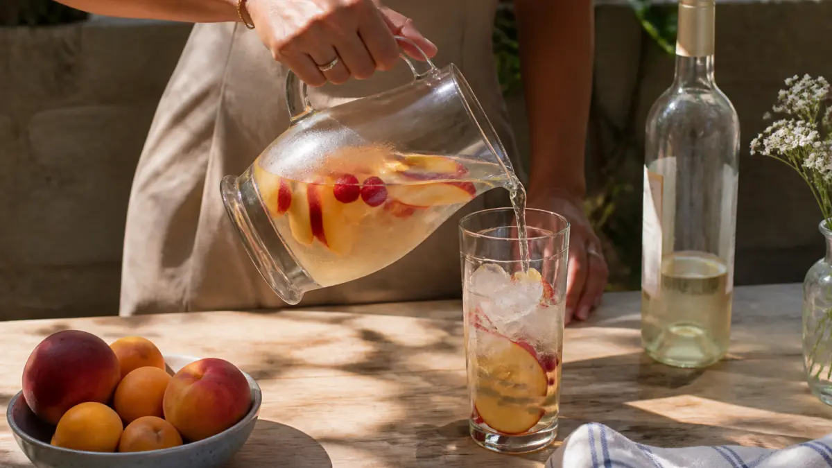 La sangria qui change de la classique : recette aux fruits de saison