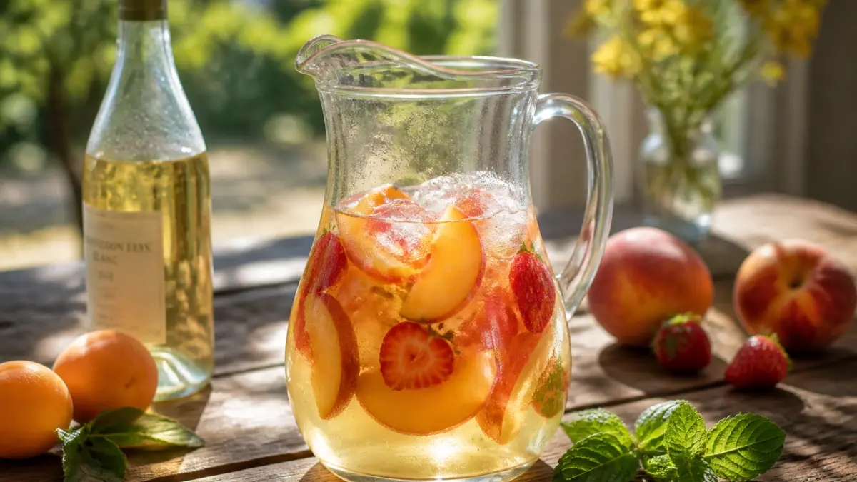 La sangria qui change de la classique : recette aux fruits de saison