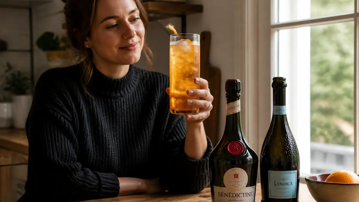 La Bénédictine et le prosecco : un duo étonnant pour l'apéro