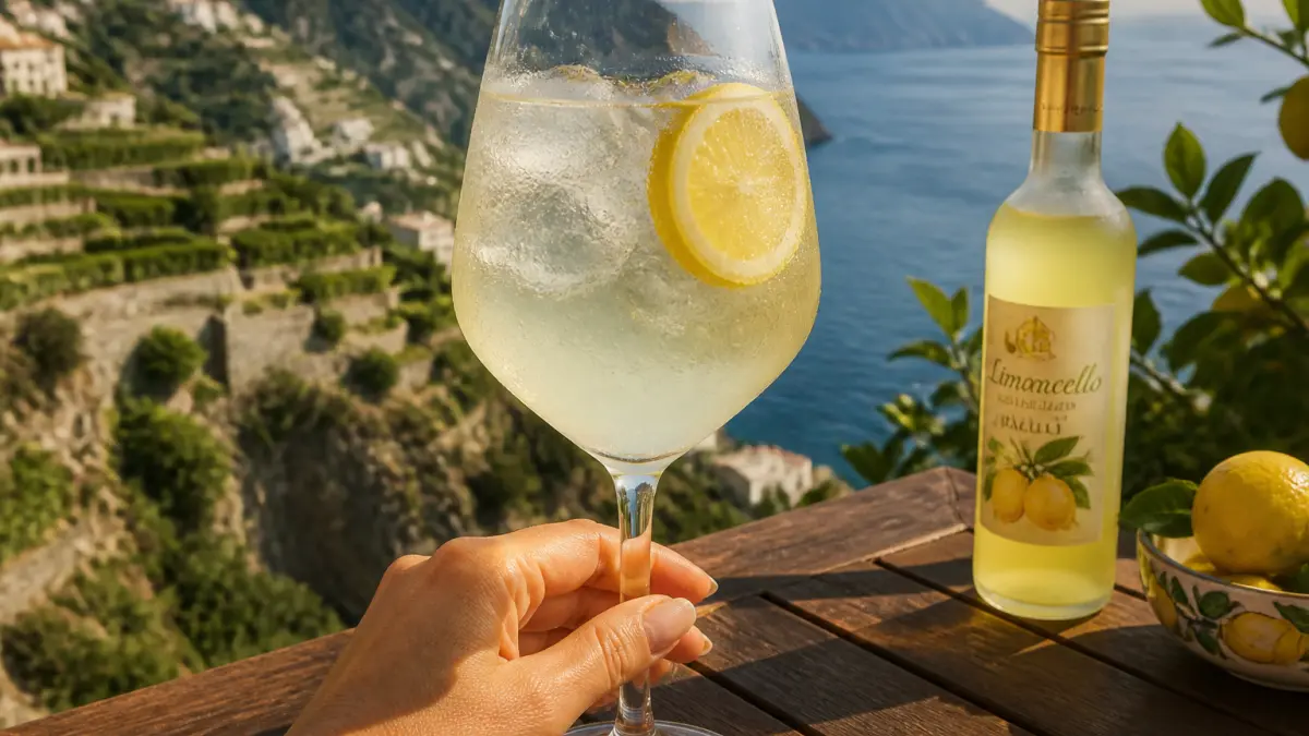 Un cocktail au limoncello qui sent bon l'Italie