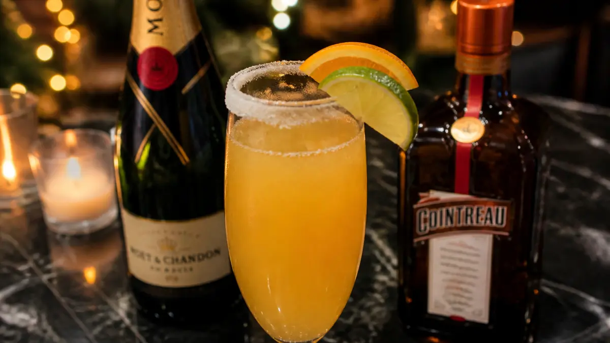 Champagne, Cointreau, jus d'orange : le trio gagnant pour une soirée chic