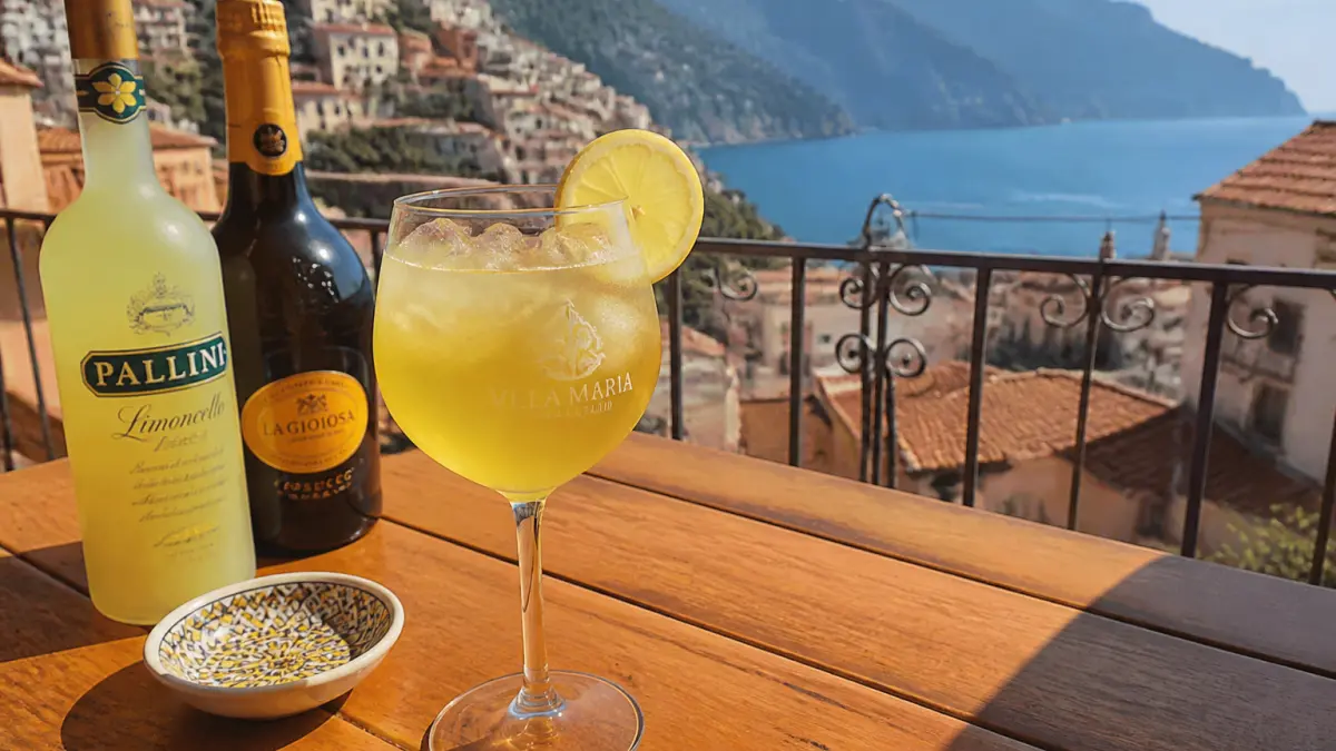 Un cocktail au limoncello qui sent bon l'Italie