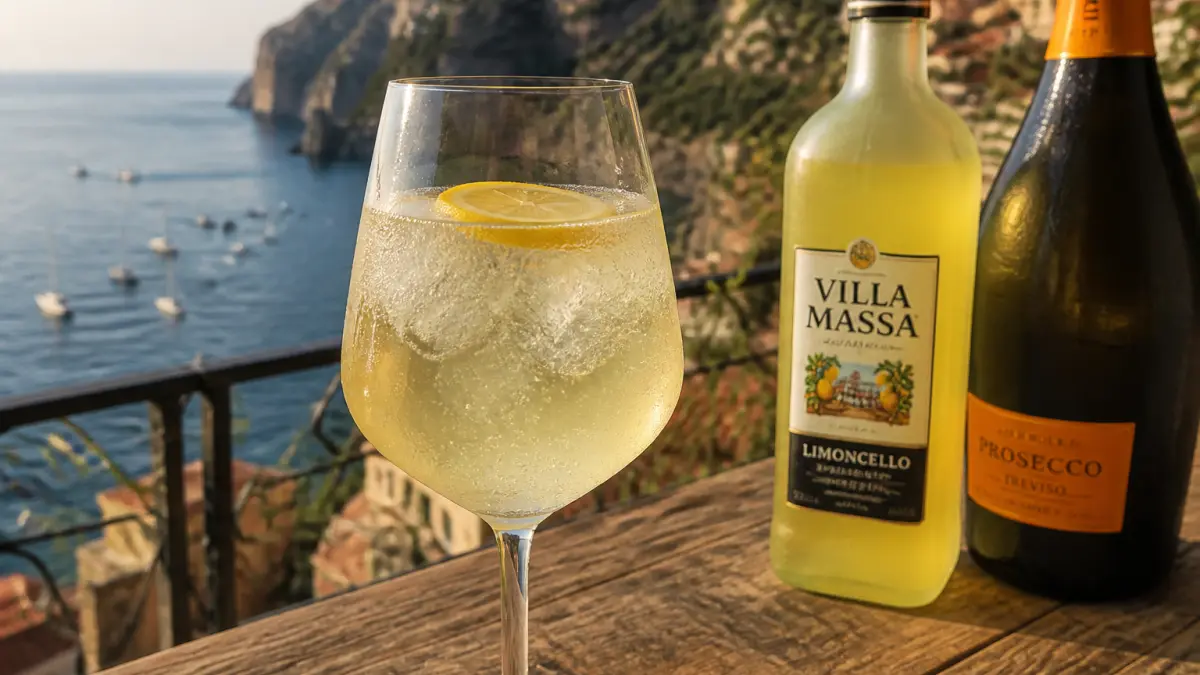 Un cocktail au limoncello qui sent bon l'Italie