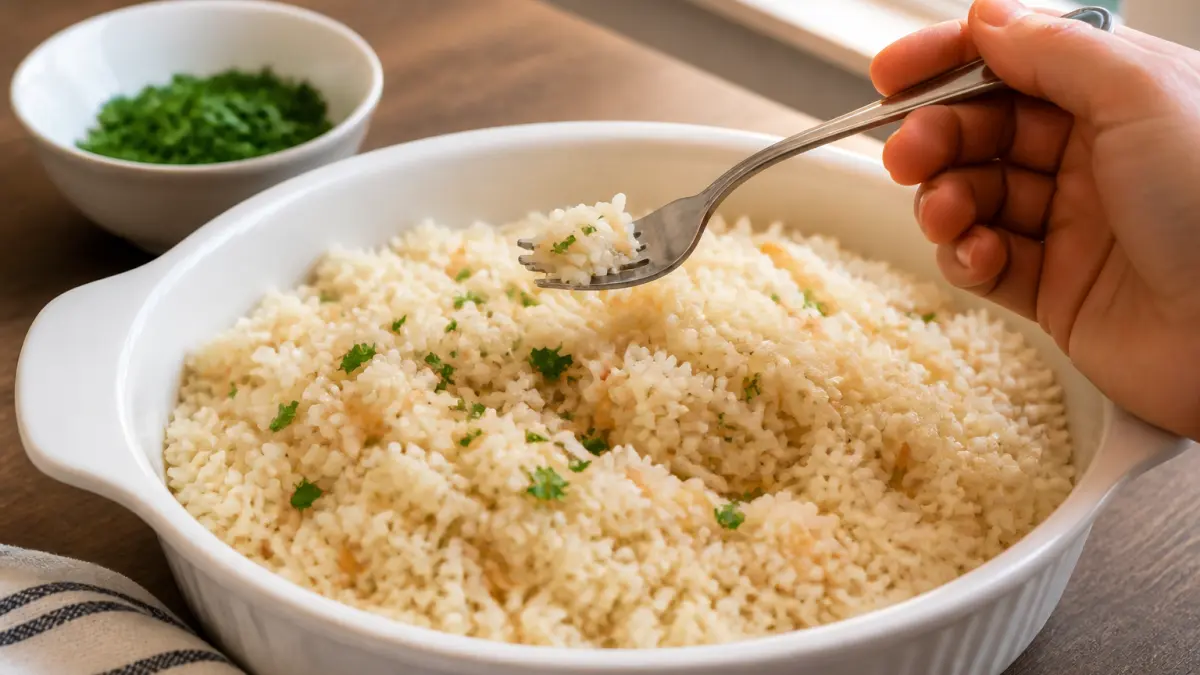 Comment faire un riz pilaf ?