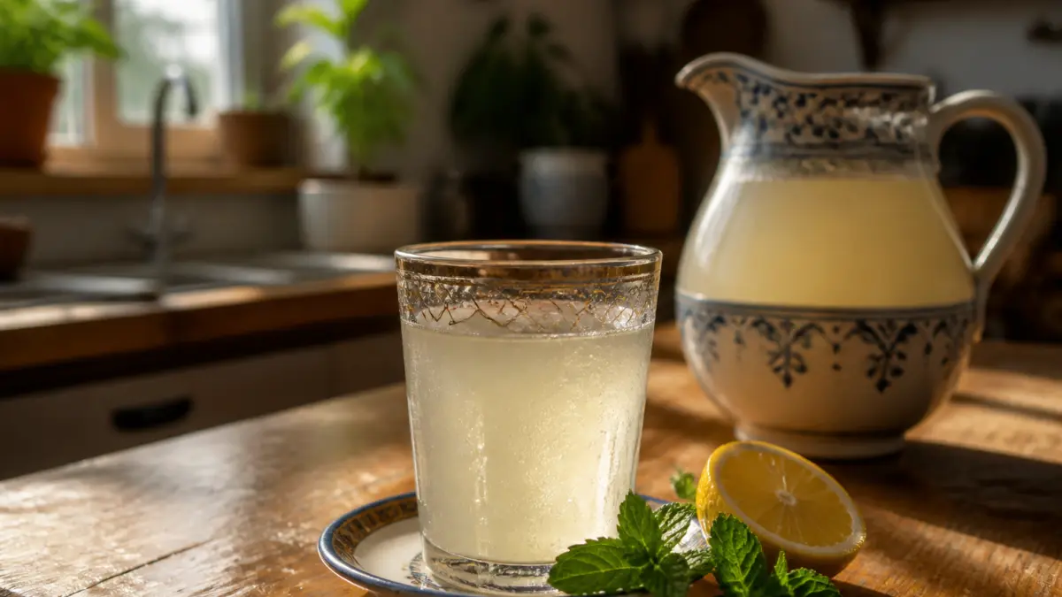 Comment faire de la cherbet, la citronnade algérienne ultra-fraîche