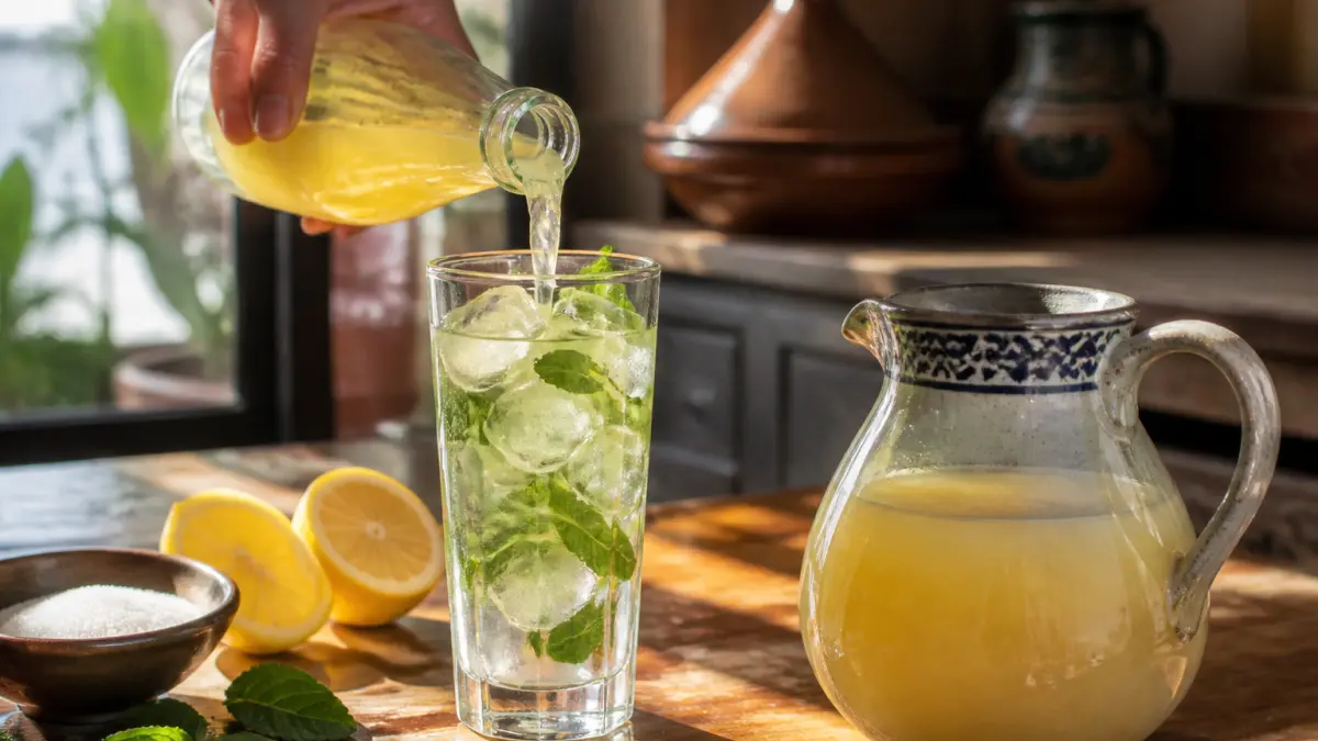 Comment faire de la cherbet, la citronnade algérienne ultra-fraîche