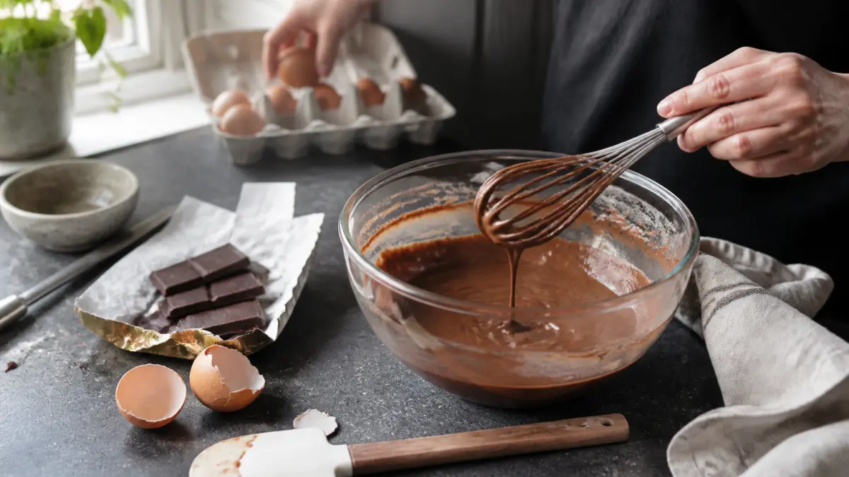 Comment rattraper une mousse au chocolat trop liquide ?