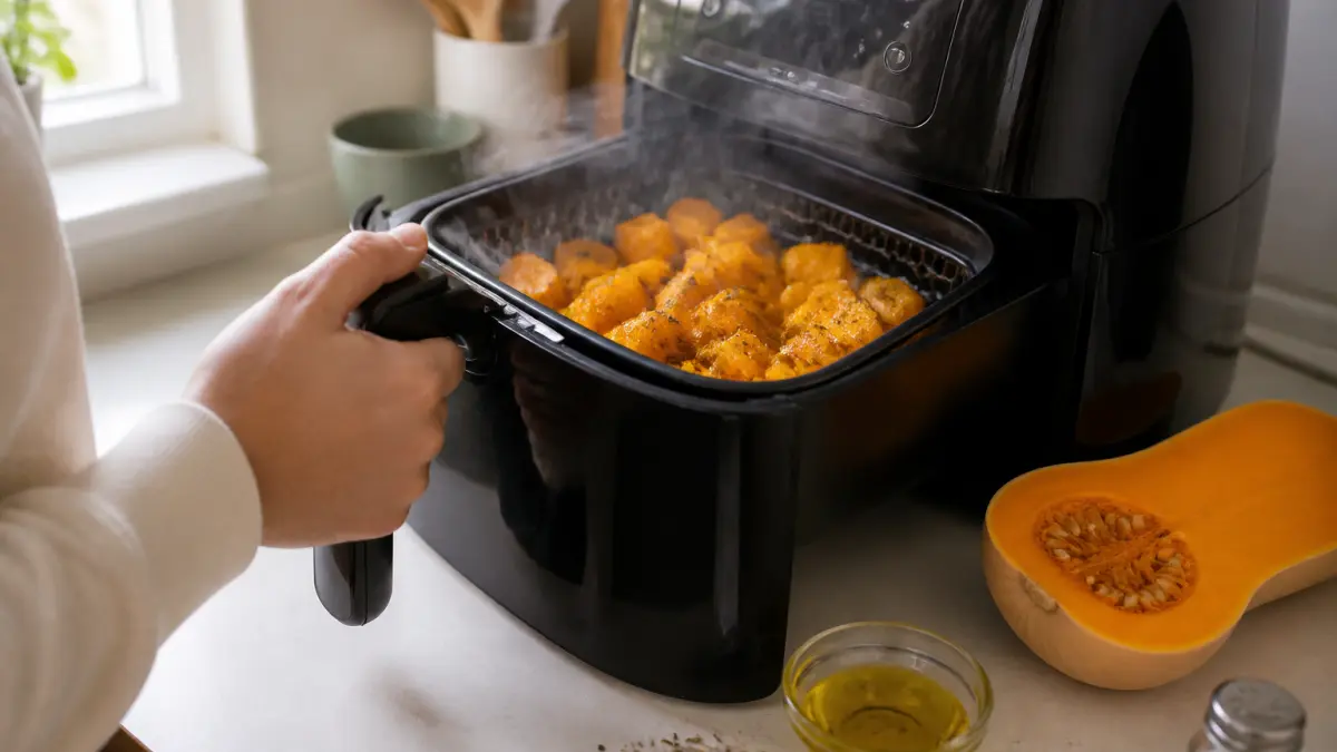 Butternut à l’air fryer : cuisson rapide et idées d’assaisonnement