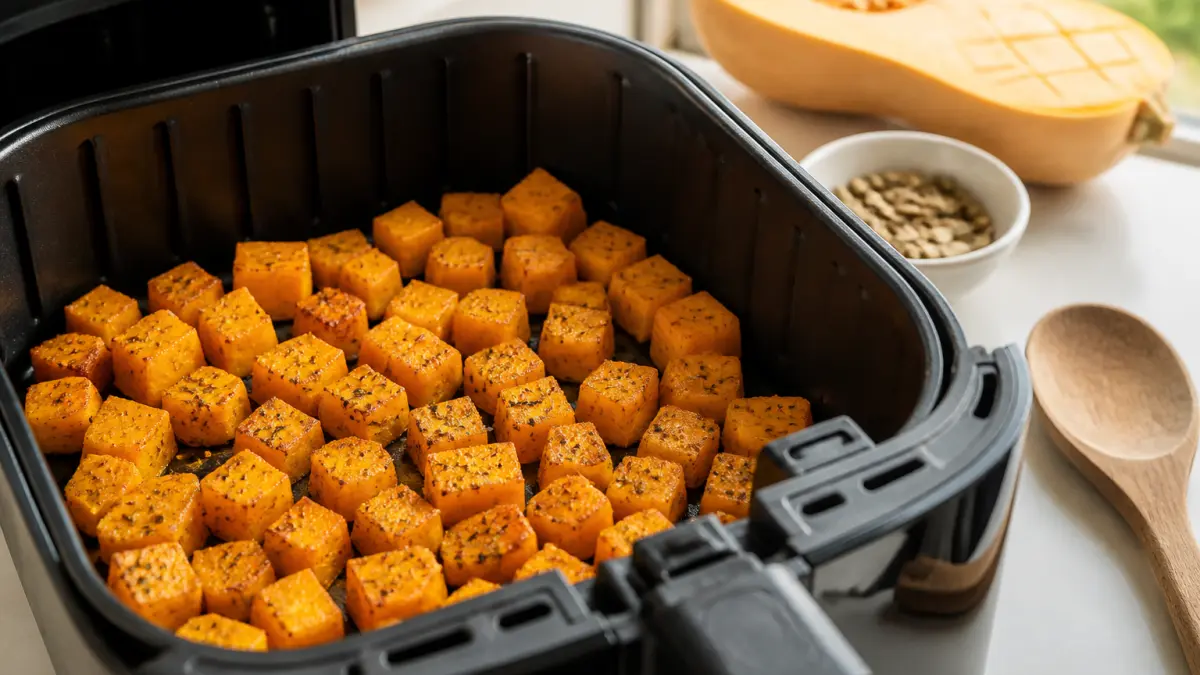 Butternut à l’air fryer : cuisson rapide et idées d’assaisonnement