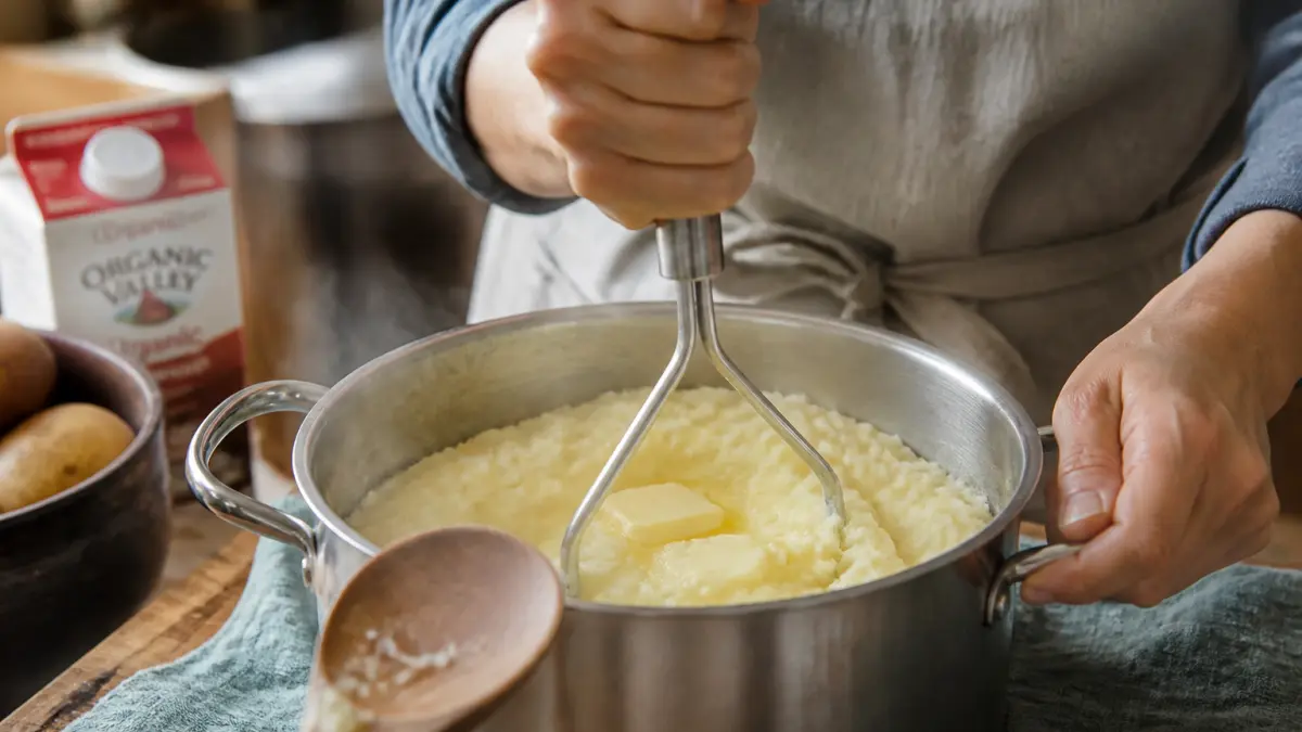 Purée de pommes de terre maison : les gestes pour une texture vraiment onctueuse