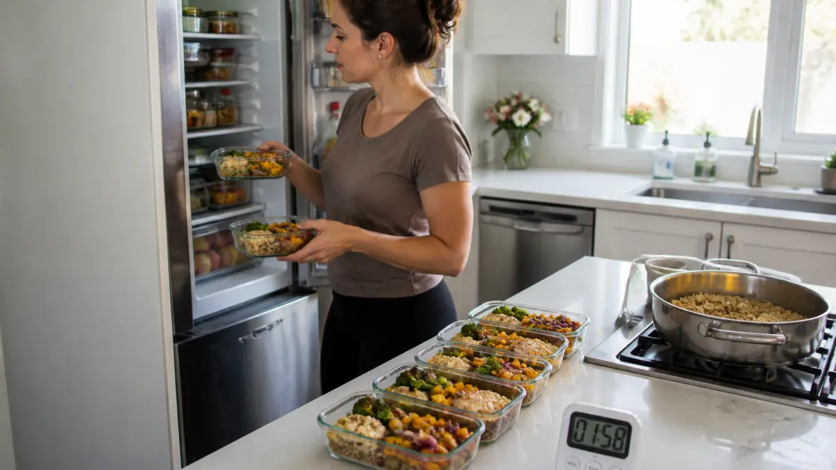 Batch cooking : préparer une semaine de repas sans y passer le dimanche
