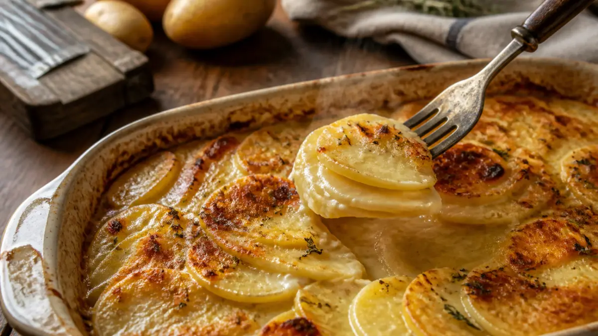 Gratin de pommes de terre : réussir une texture fondante sans le dessécher