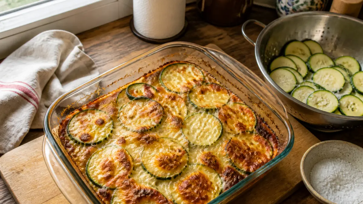 Gratin de courgettes : recette fondante sans rendre trop d’eau