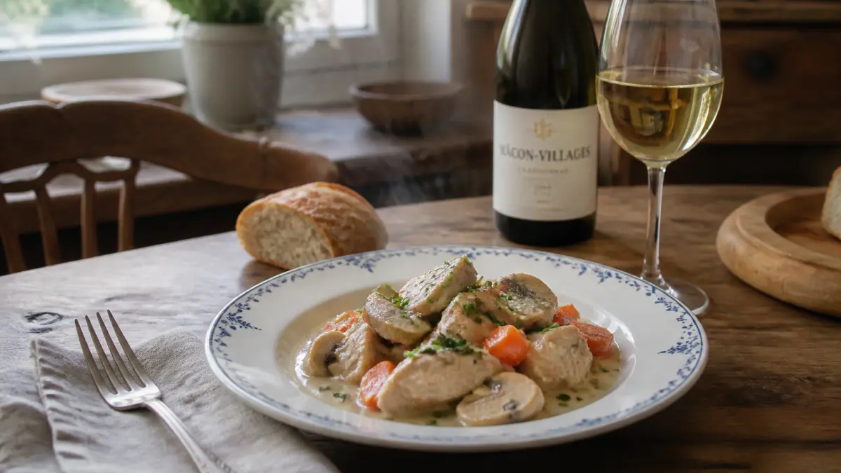 Quel vin avec une blanquette de veau : accords doux et erreurs classiques