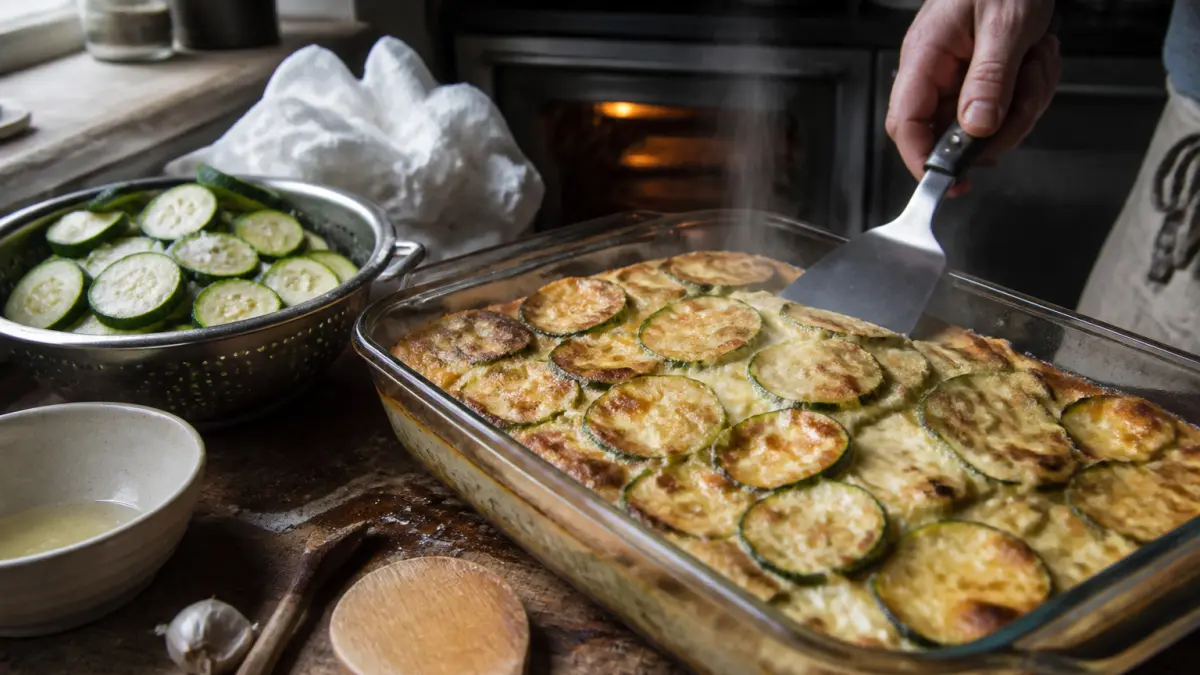 Gratin de courgettes : recette fondante sans rendre trop d’eau