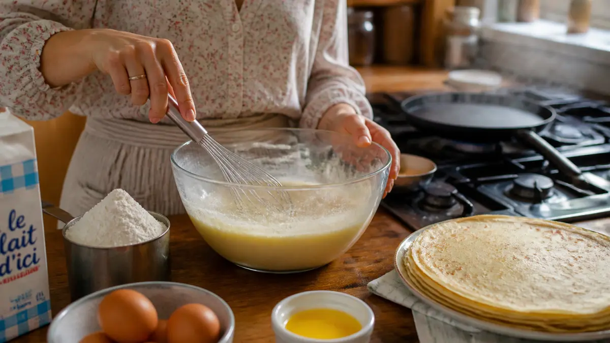 Crêpes faciles : la recette inratable pour une pâte légère