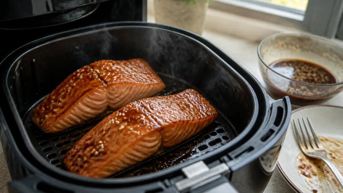 Saumon à l’air fryer : cuisson minute et idées de marinades