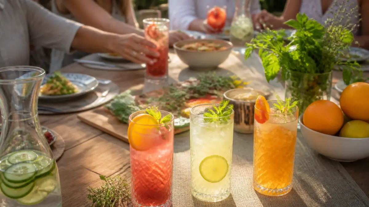 Cocktails sans alcool : idées fraîches pour l’apéritif et les grandes tablées