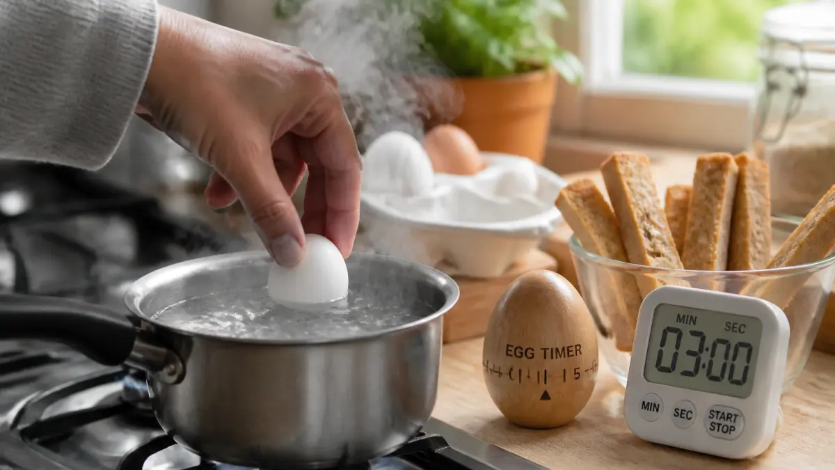 Œuf à la coque : temps de cuisson précis et astuces pour le réussir