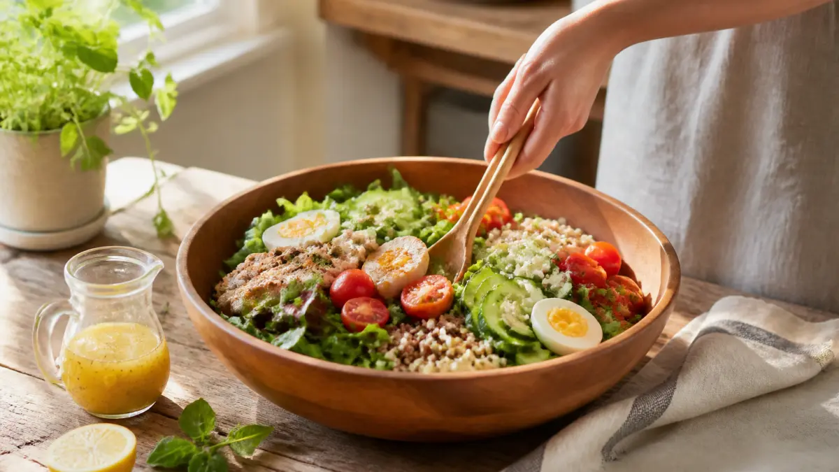 Salade composée : idées complètes pour un repas frais et gourmand