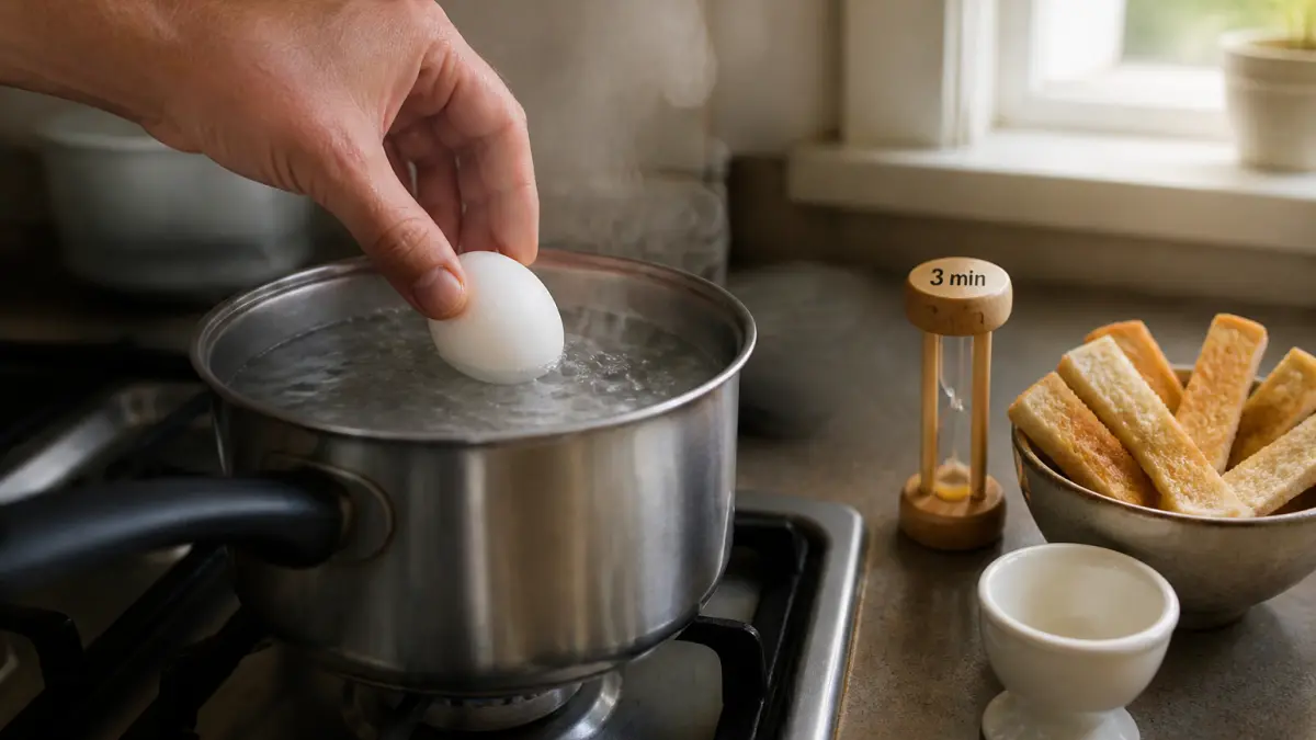 Œuf à la coque : temps de cuisson précis et astuces pour le réussir