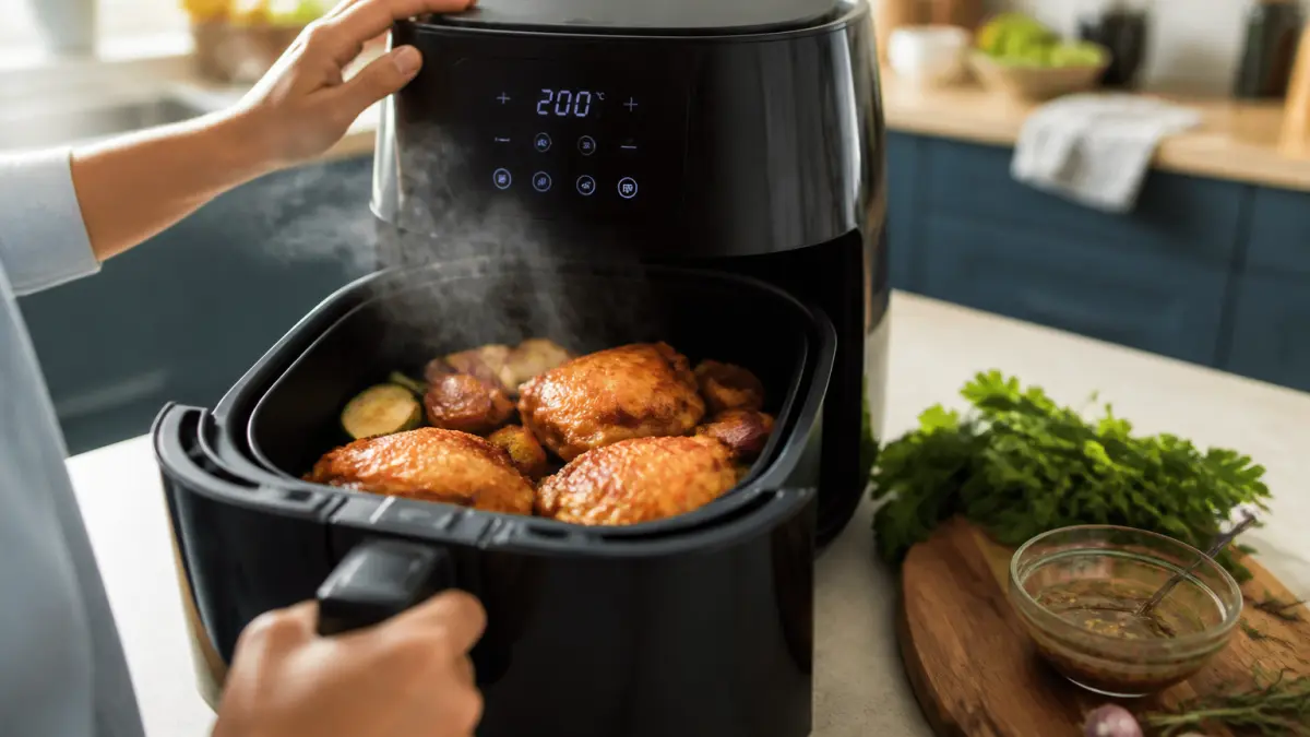Recettes air fryer faciles : idées rapides pour changer des frites