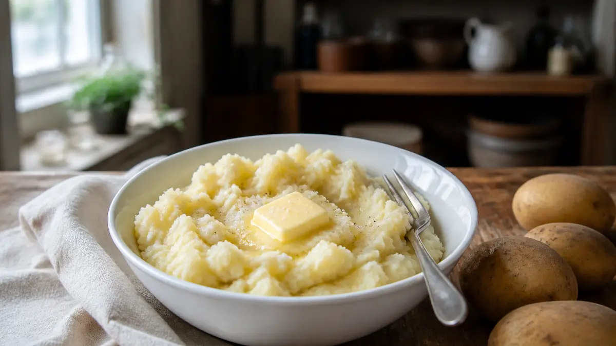 Écrasé de pommes de terre : l’accompagnement simple qui change de la purée