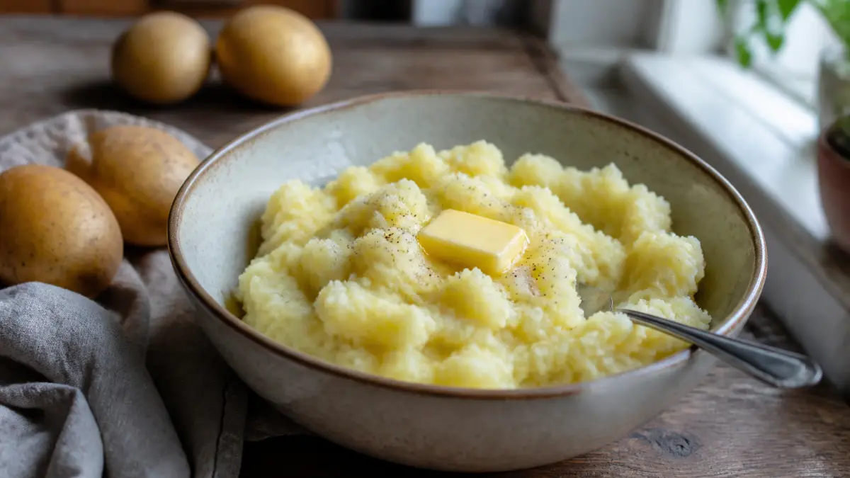 Écrasé de pommes de terre : l’accompagnement simple qui change de la purée