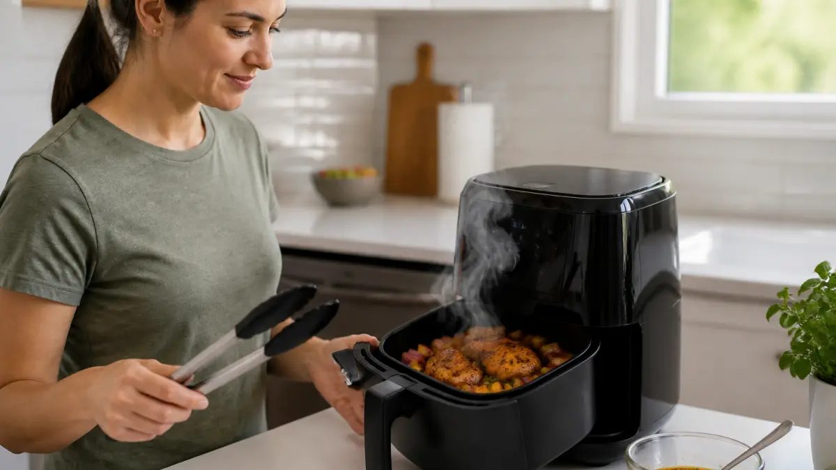 Recettes air fryer faciles : idées rapides pour changer des frites