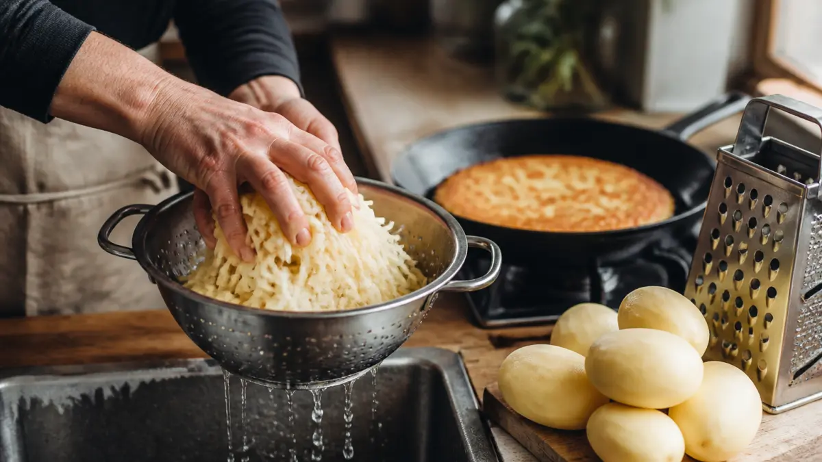 Galettes de pommes de terre : recette croustillante et variantes faciles