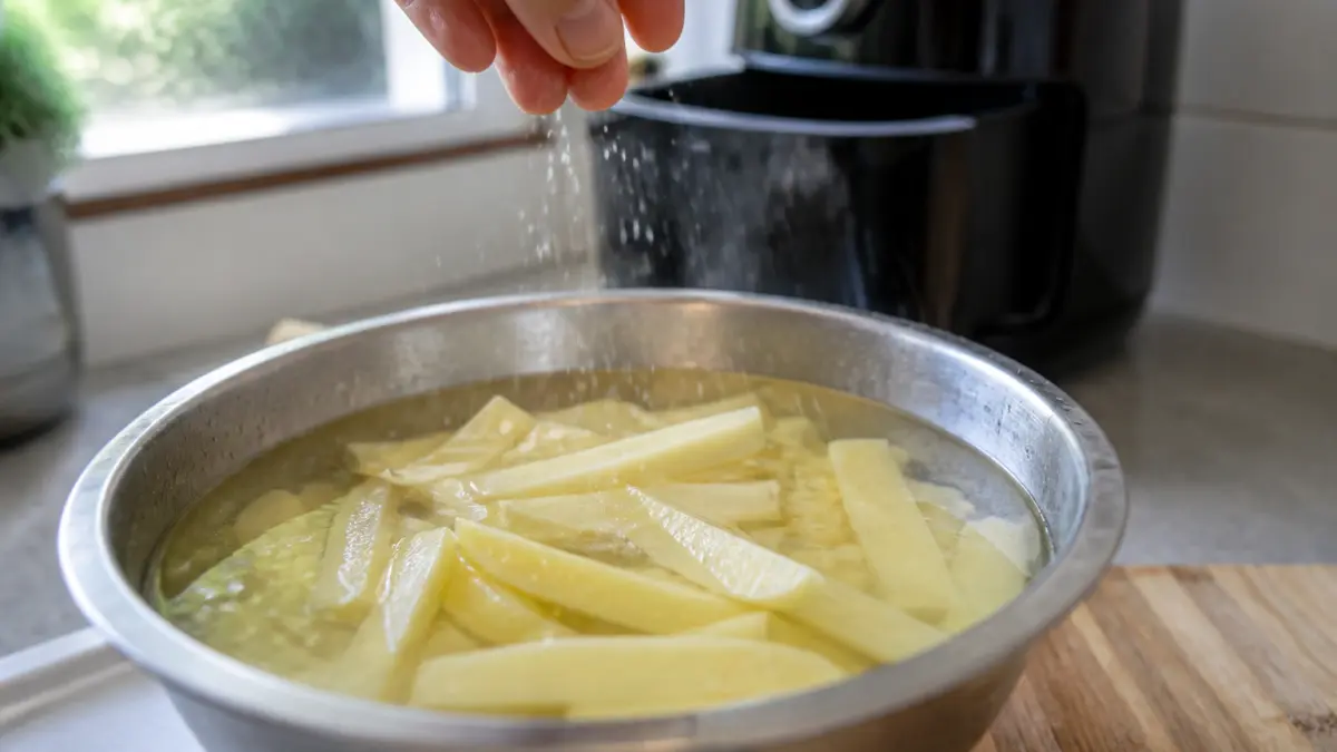 Frites à l’air fryer : les réglages pour les rendre vraiment croustillantes